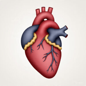An image of a human heart illustrating heart hearth